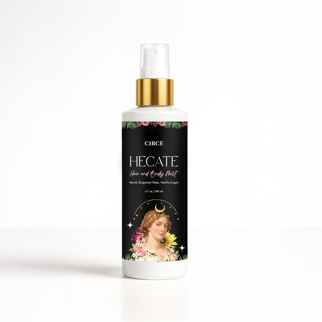 Bruma para cabello y cuerpo Hecate – Neroli, Rosa Búlgara y Azúcar de Vainilla | 6.7 oz
