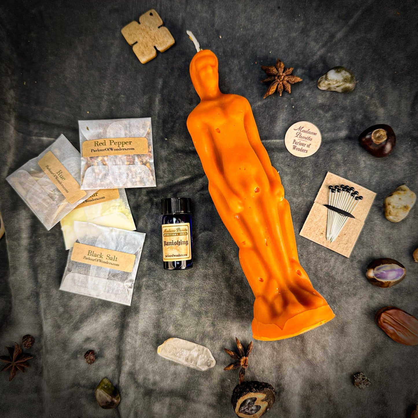 Kit de Hechizo con Velas "Hex the Patriarchy" - Empoderamiento y Justicia