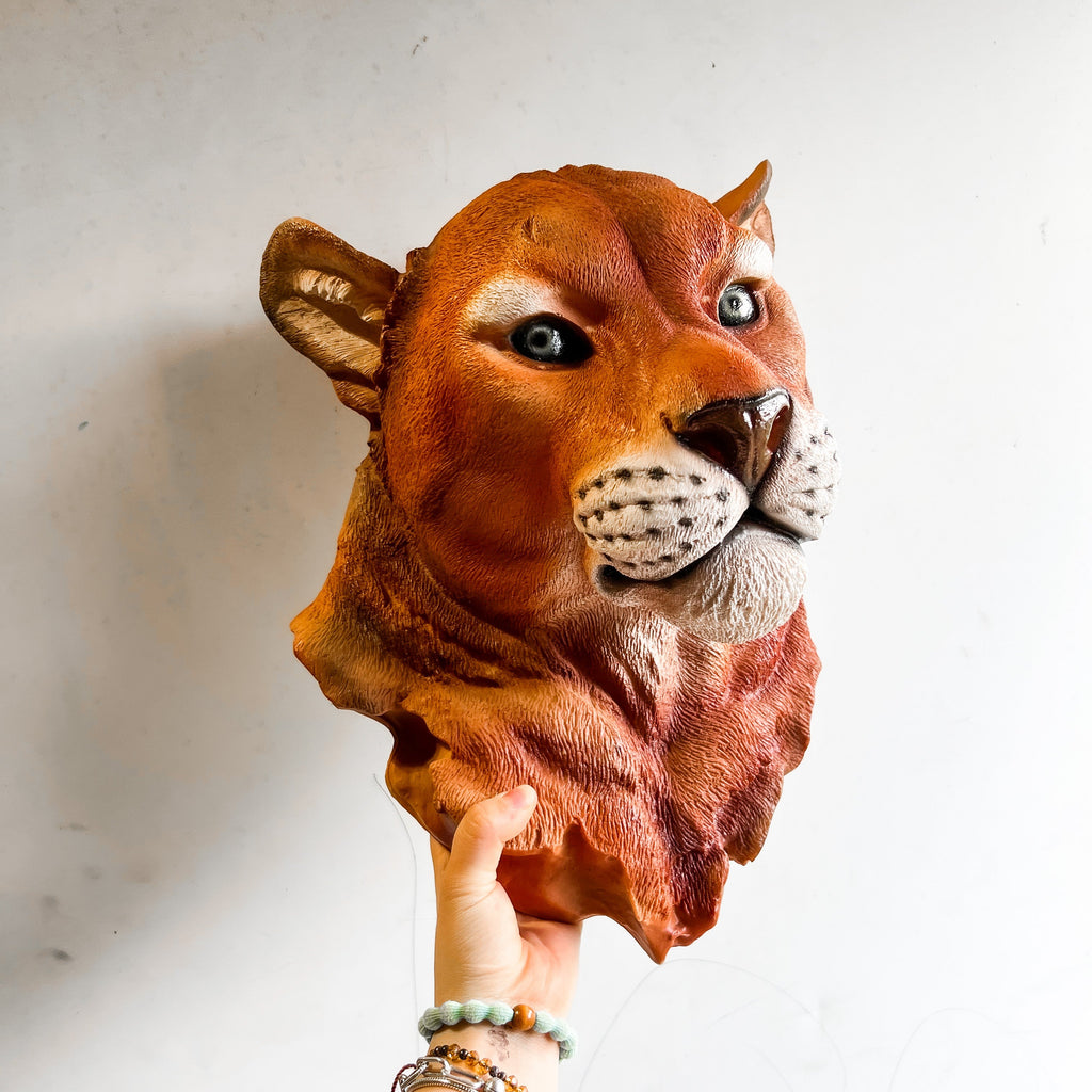 Decoración de pared cabeza de puma