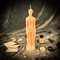 Kit de Hechizos con Vela Figurativa Masculina - Magia Simpática y Poder Personal