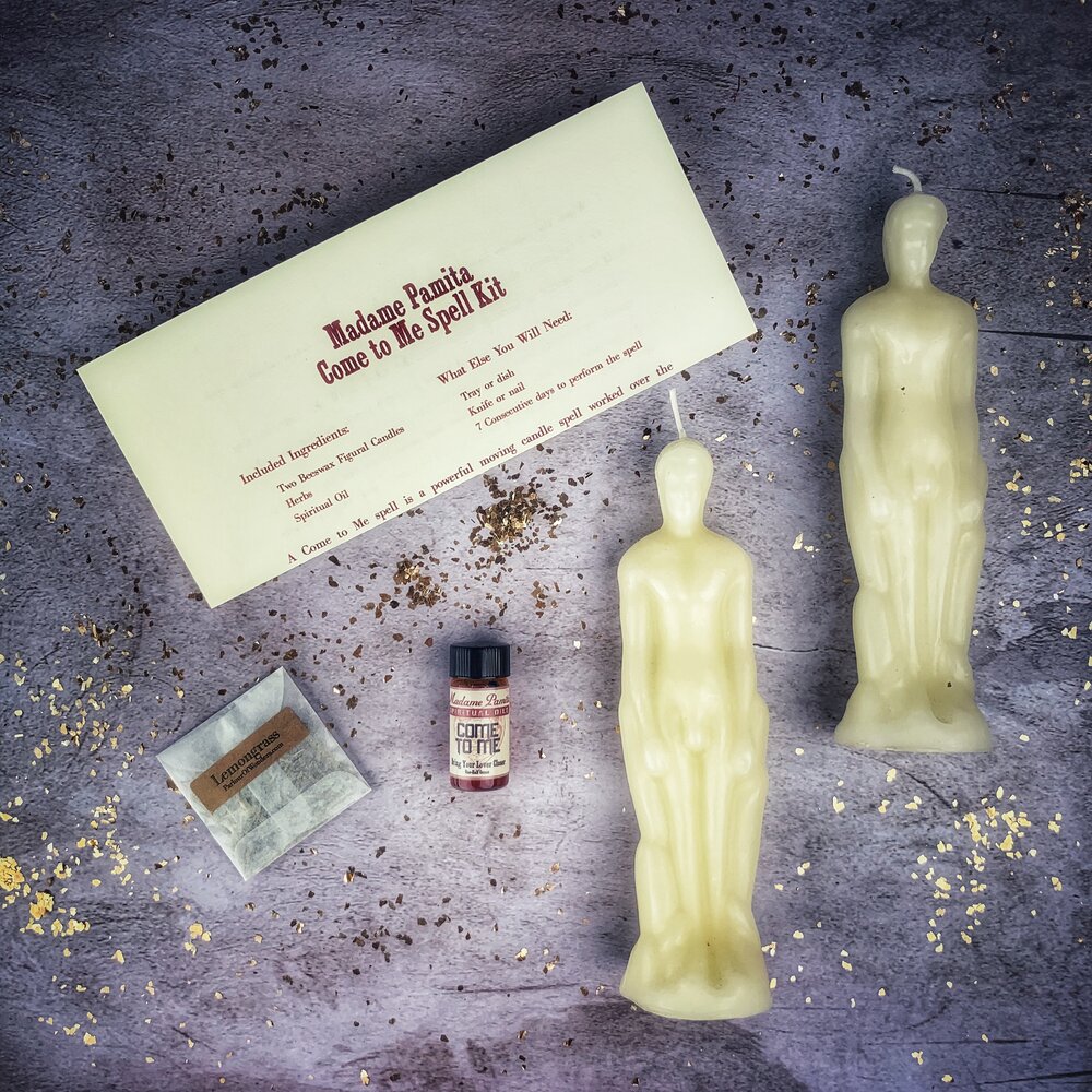 Kit de velas Ven a mí Macho/Macho - Atrae amor y pasión
