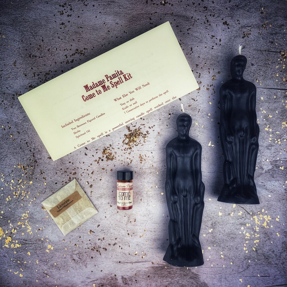 Kit de velas Ven a mí Macho/Macho - Atrae amor y pasión