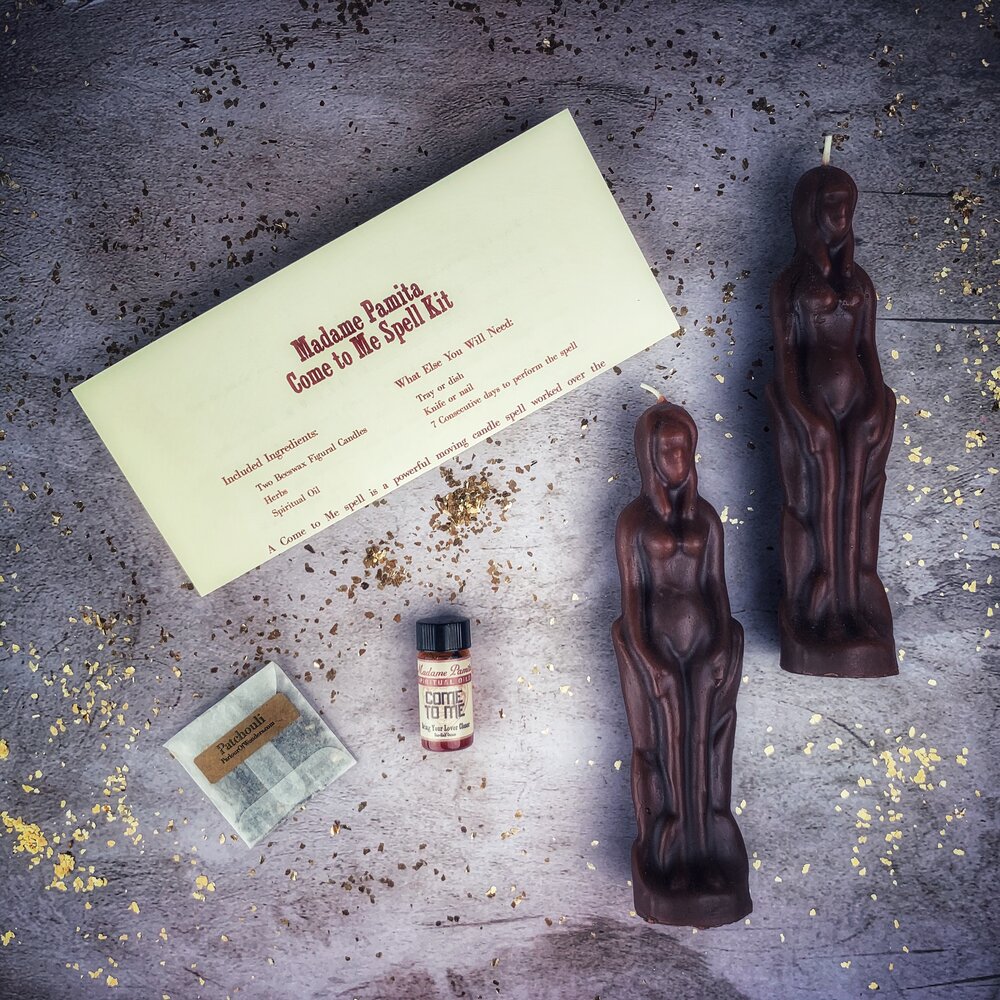 Kit de velas Vén a mí para mujer/mujer - Atrae el amor y la pasión