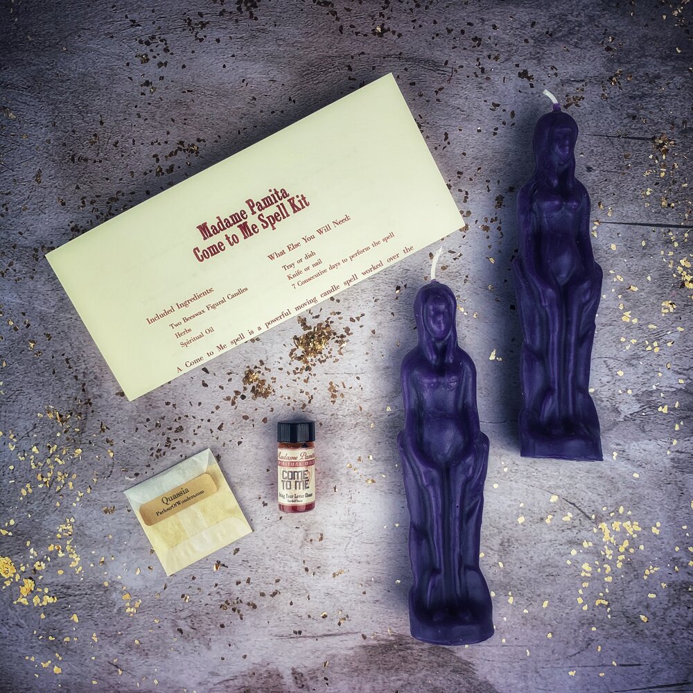 Kit de velas Vén a mí para mujer/mujer - Atrae el amor y la pasión