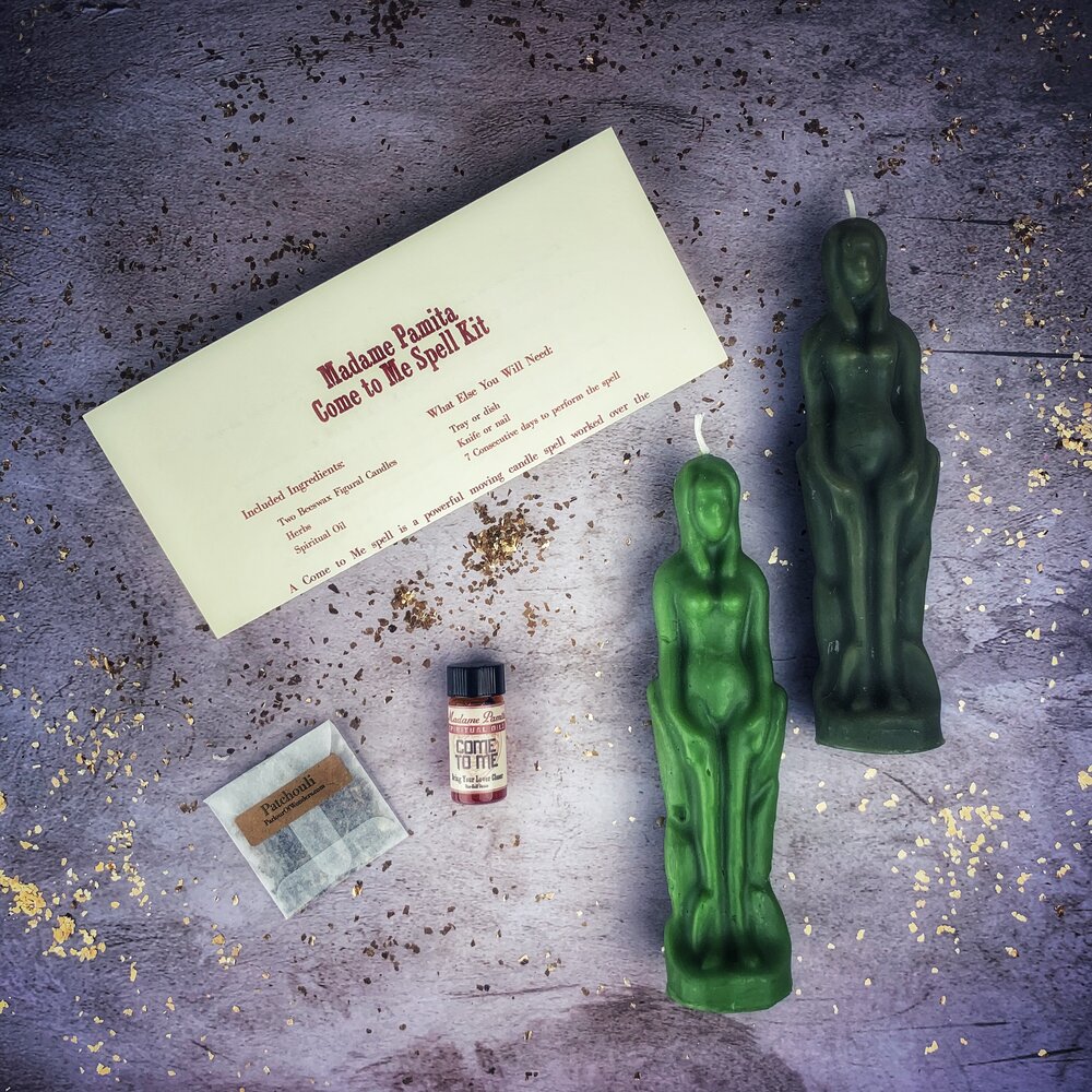 Kit de velas Vén a mí para mujer/mujer - Atrae el amor y la pasión