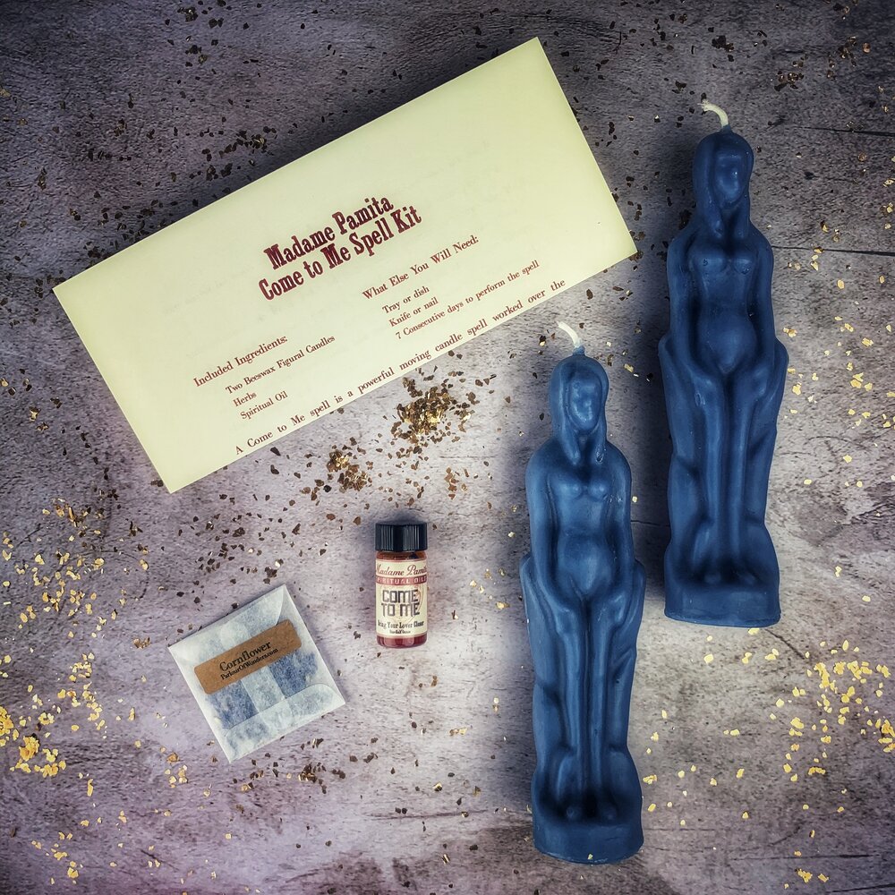 Kit de velas Vén a mí para mujer/mujer - Atrae el amor y la pasión