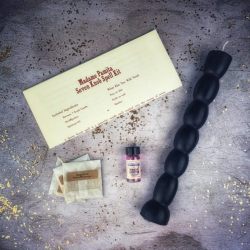 Kit de Velas de Siete Nudos - Magia de Manifestación de Siete Días