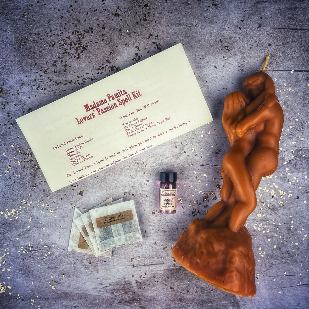Kit de Velas para Hechizos de Pasión de Amantes - Enciende el Romance y el Deseo