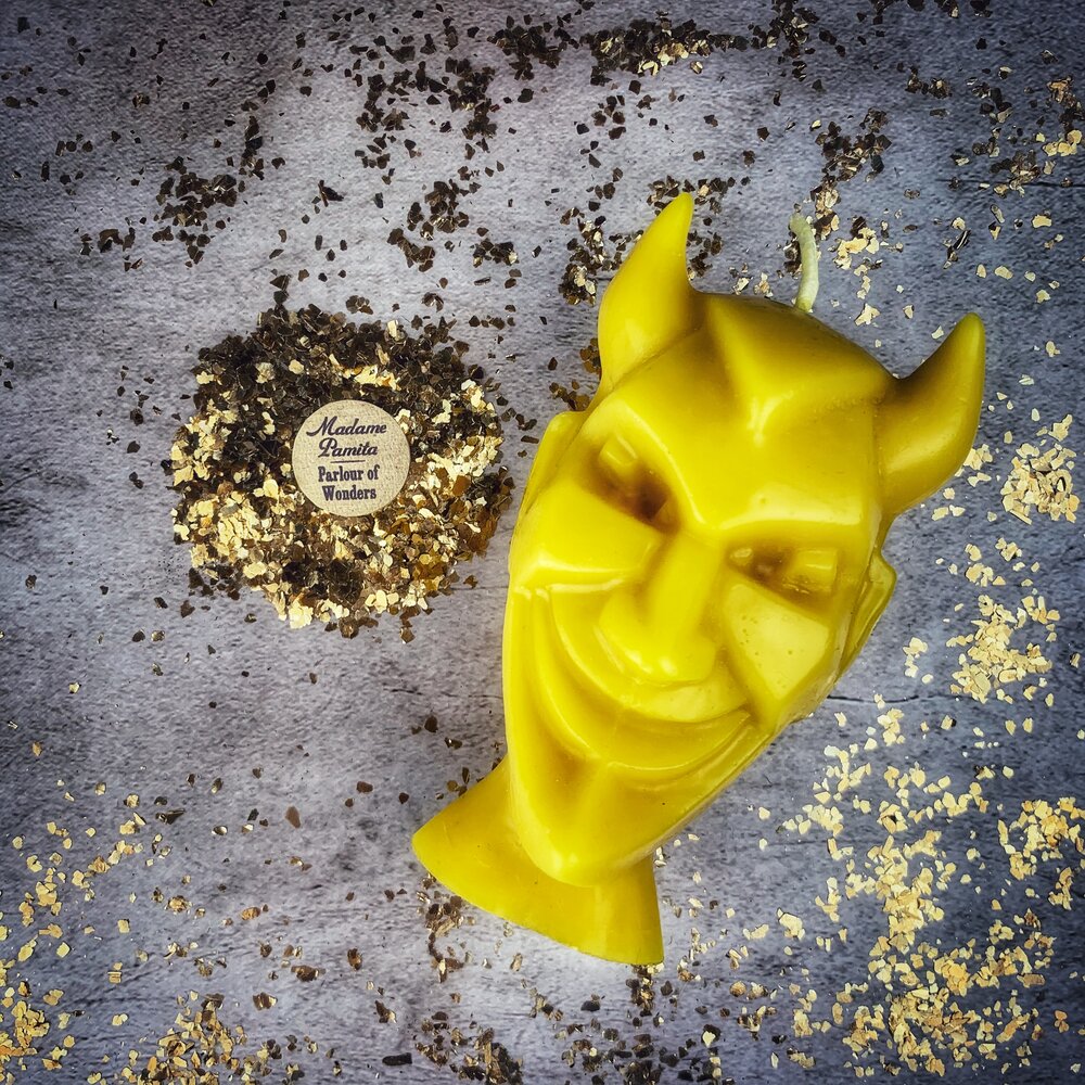 Run Devil Run Candle Spell Kit - Banish Evil or Invoke Trickster Magic
