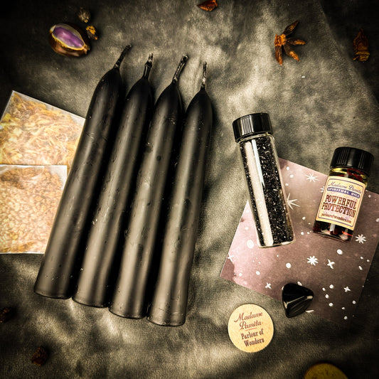 Paquete de refuerzo de hechizos de vela de protección: agregue defensa espiritual a cualquier kit de hechizos de vela