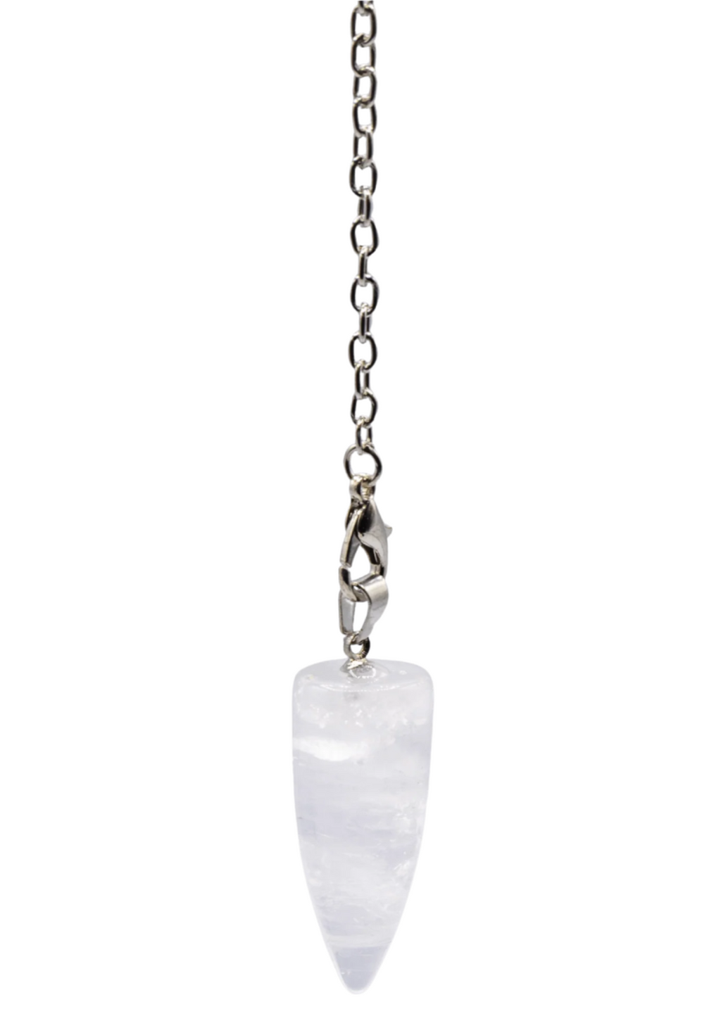 Péndulo de gota de cristal de cuarzo