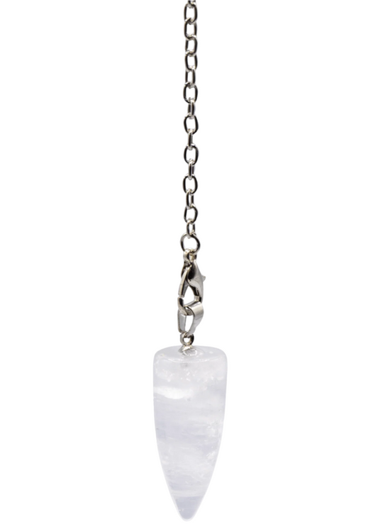 Péndulo de gota de cristal de cuarzo