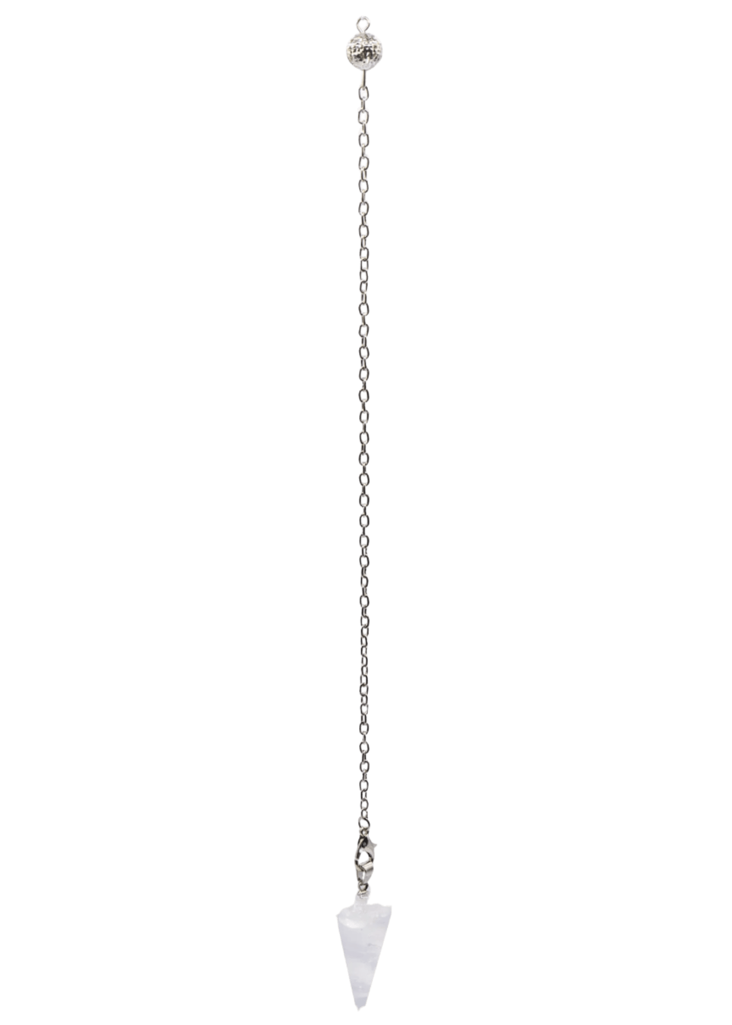 Péndulo de gota de cristal de cuarzo