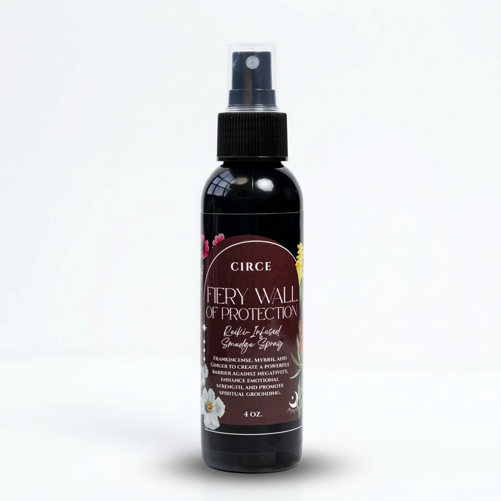 Espray para sahumerios Muro de Protección de Fuego — Bruma para habitaciones y cuerpo