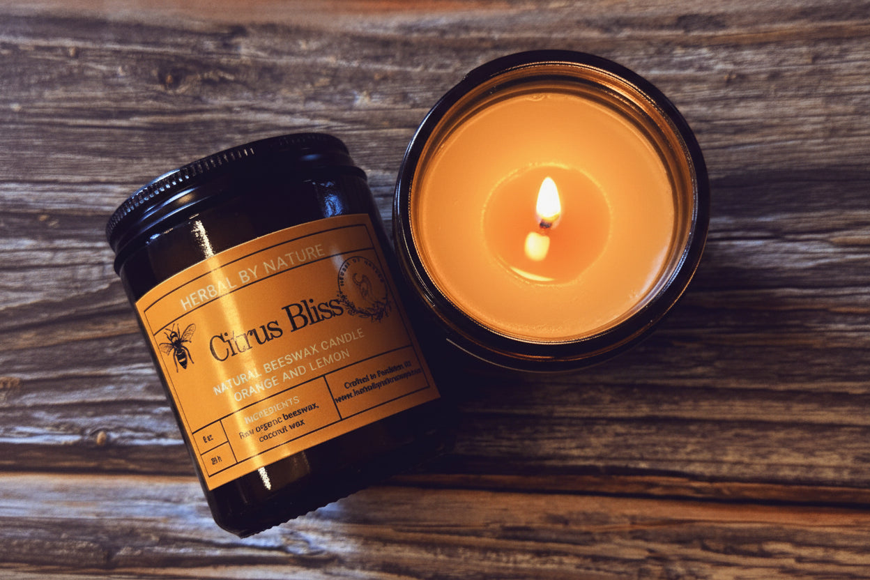 Velas de cera de abeja