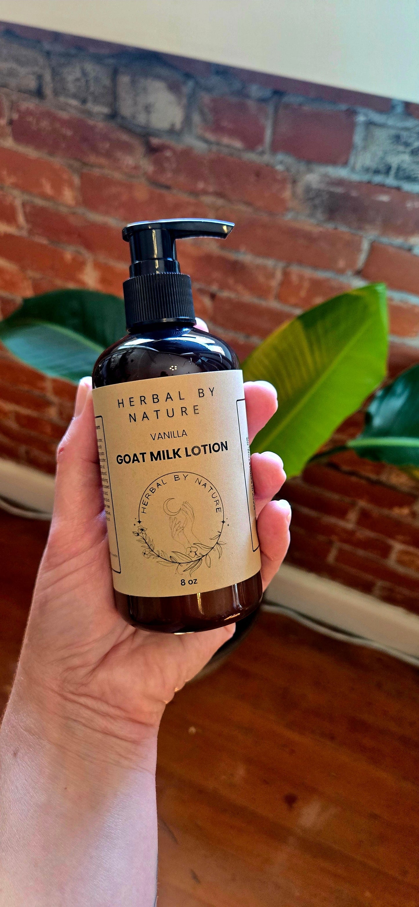 Loción de leche de cabra