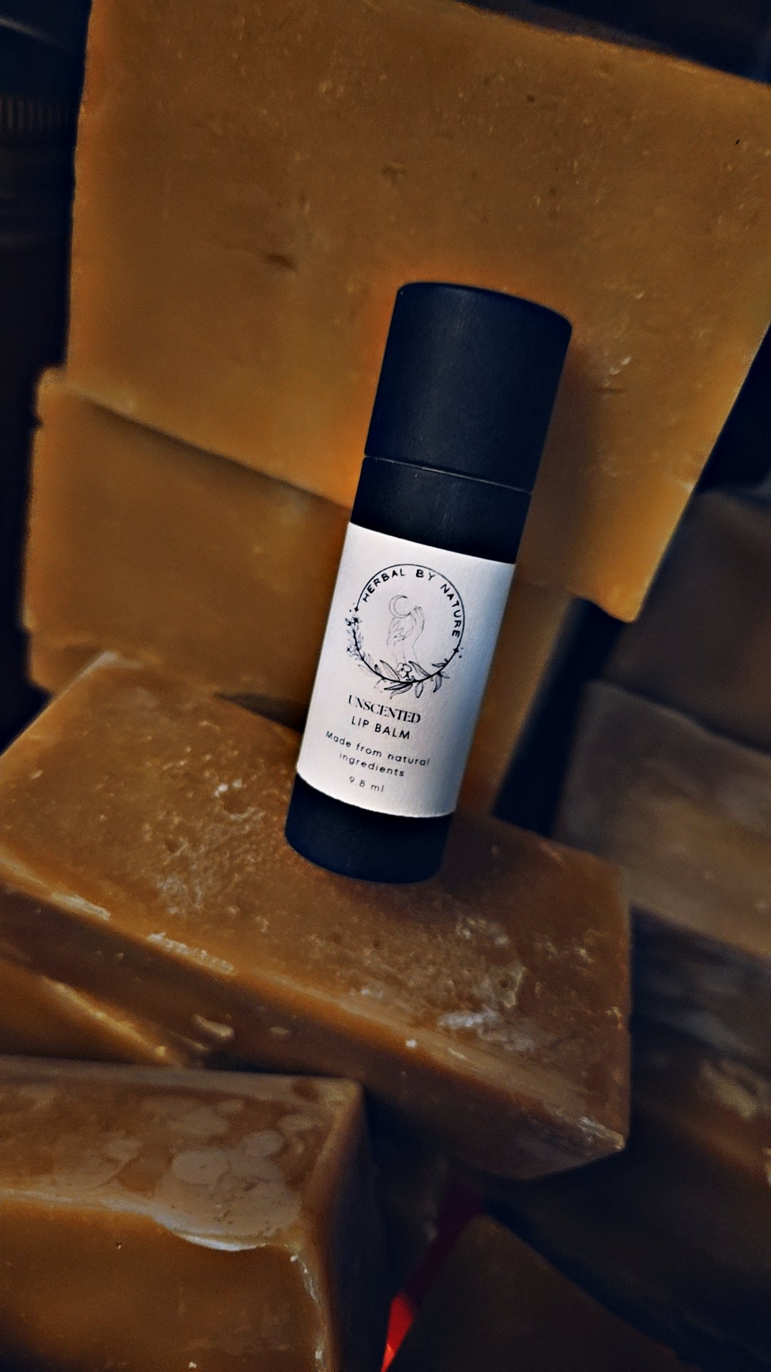 Cera de abejas natural y bálsamo labial