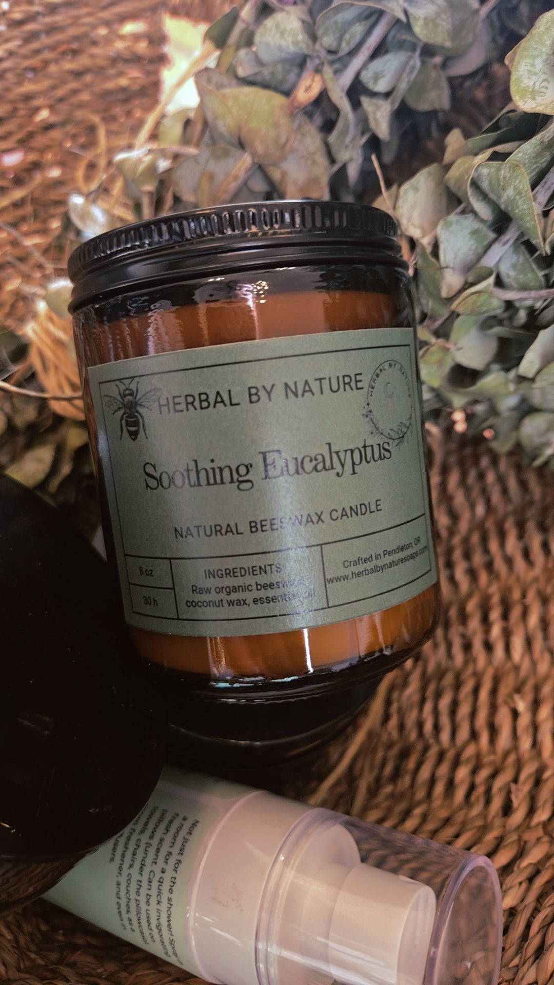 Velas de cera de abeja