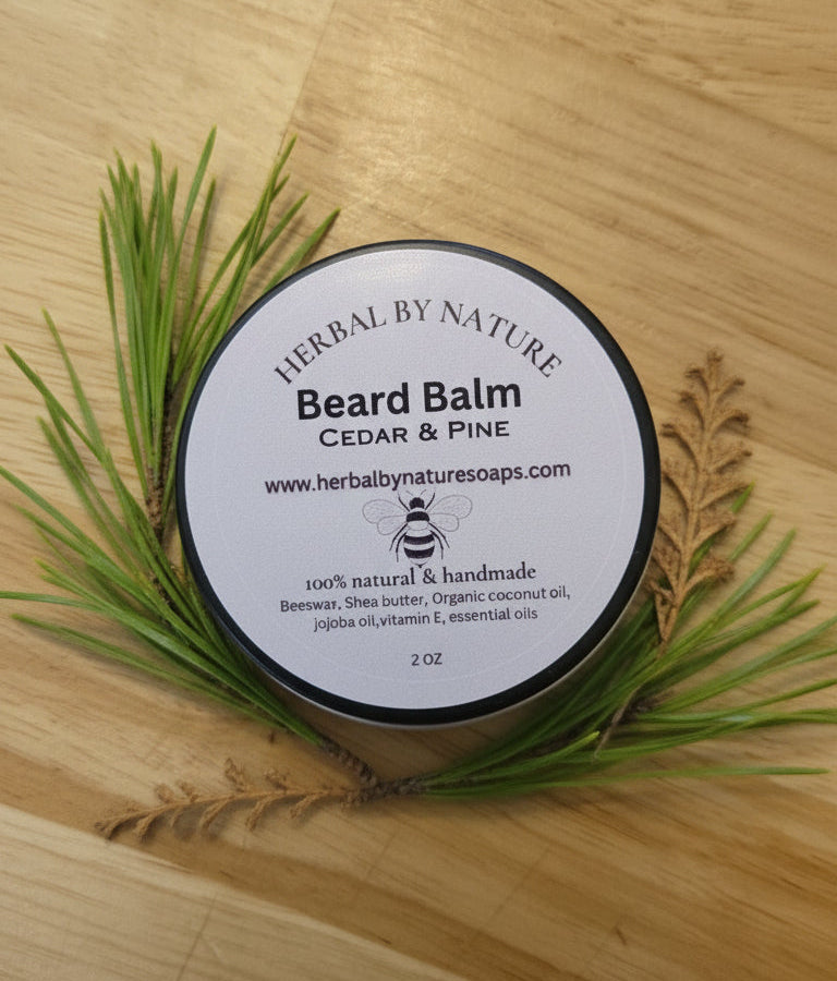 Bálsamo de Cera de Abejas Natural para Barba