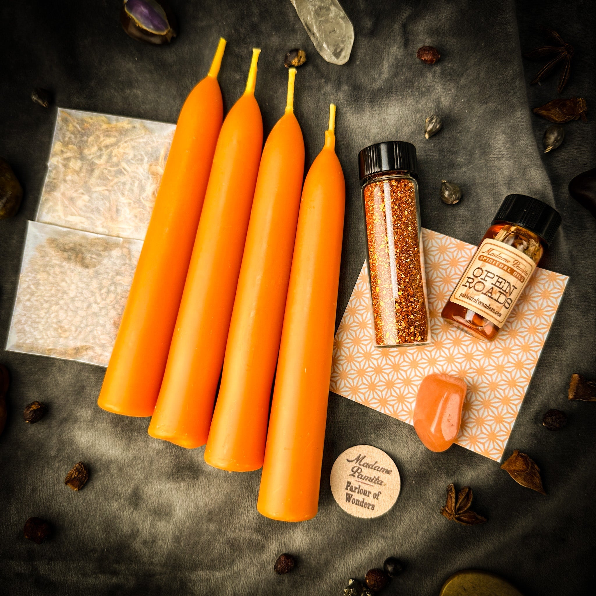 Paquete de refuerzo de hechizos de velas para abrir caminos - Añade oportunidades a cualquier kit de hechizos de velas