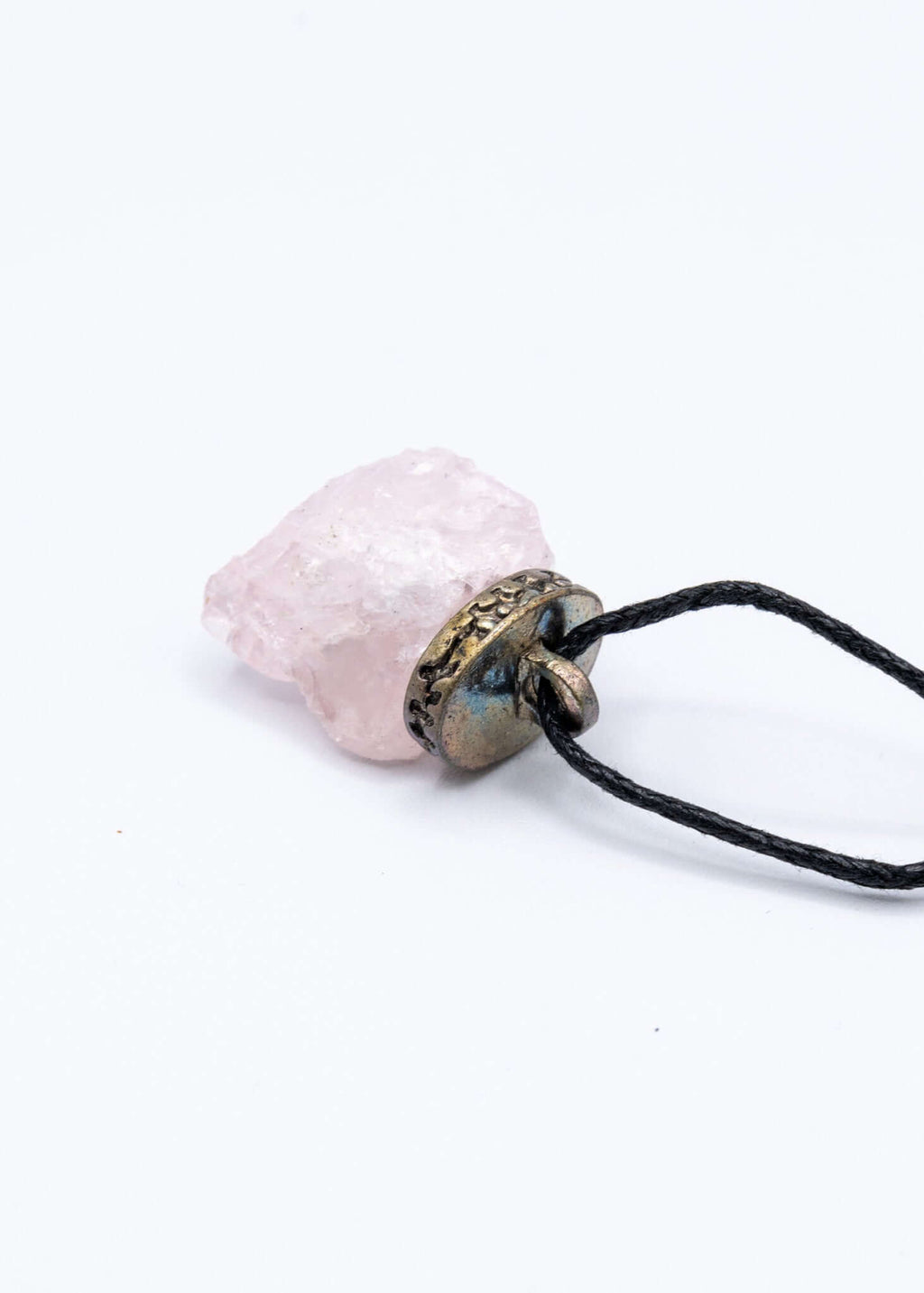 Collar de Cuarzo Rosa