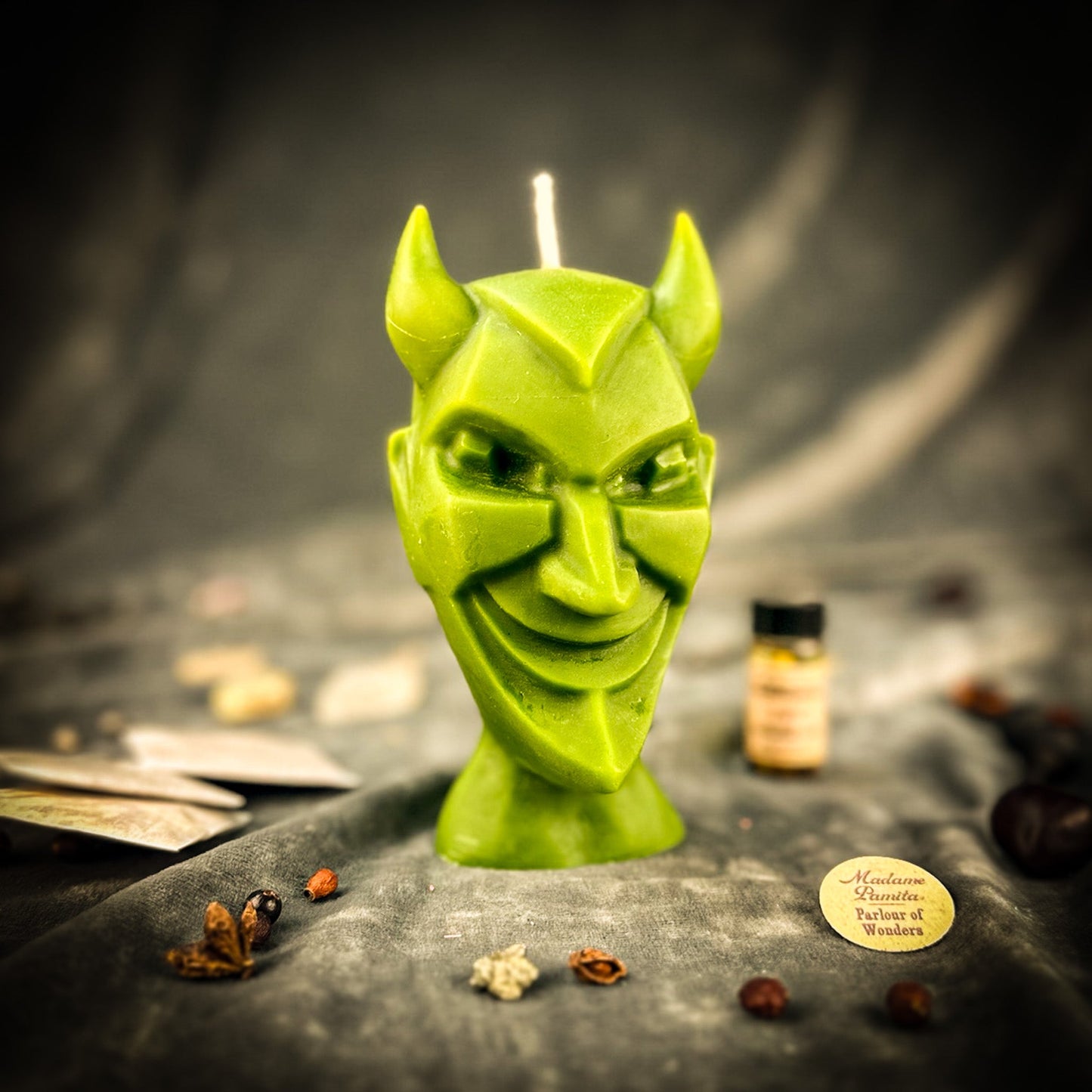 Kit de vela "Corre Diablo Corre" - Para desterrar el mal o invocar la magia del embaucador