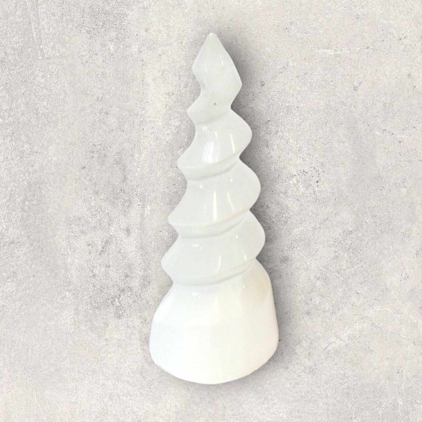 Cuerno de unicornio de selenita