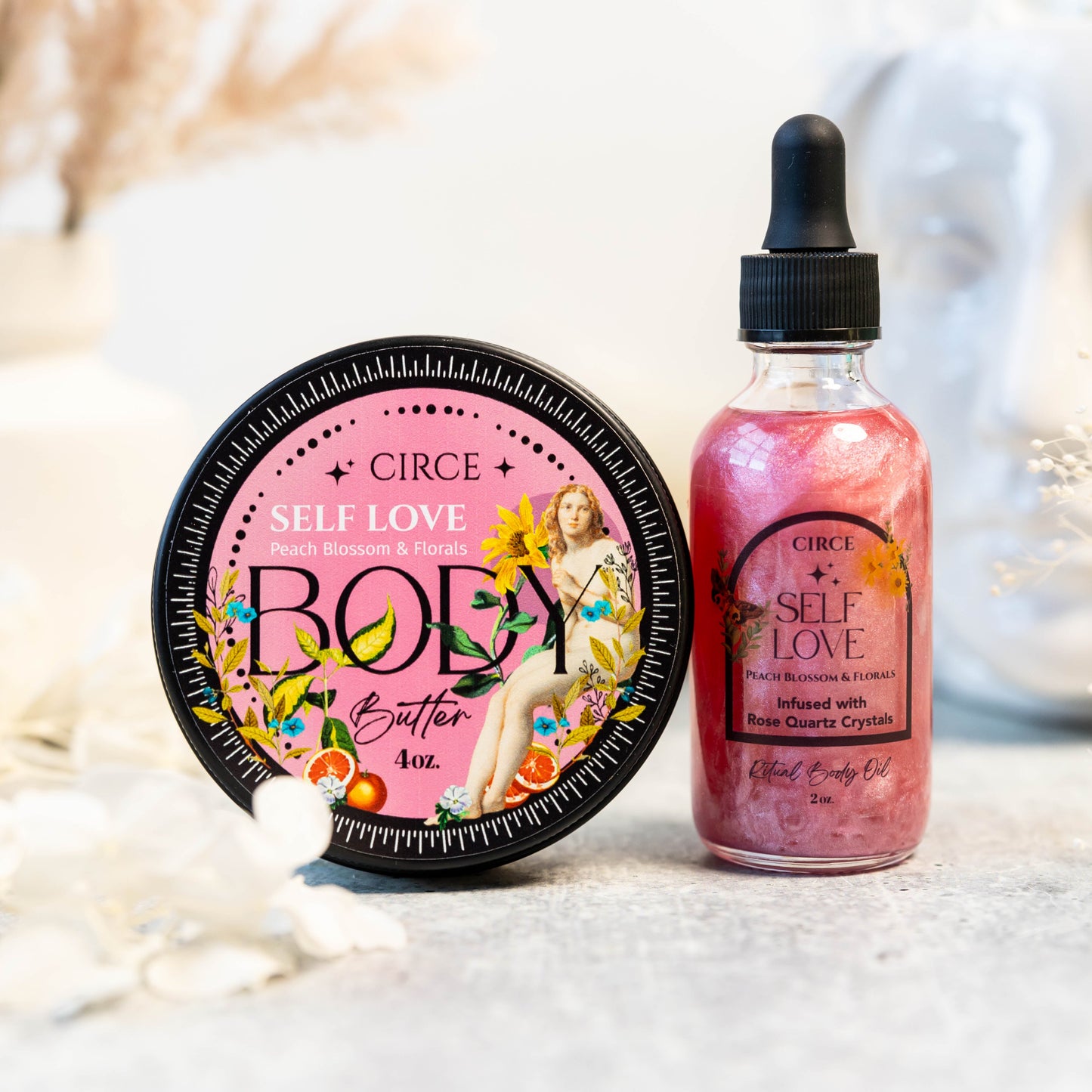 Aceite Corporal para Rituales de Amor Propio — Confianza y Sanación del Corazón
