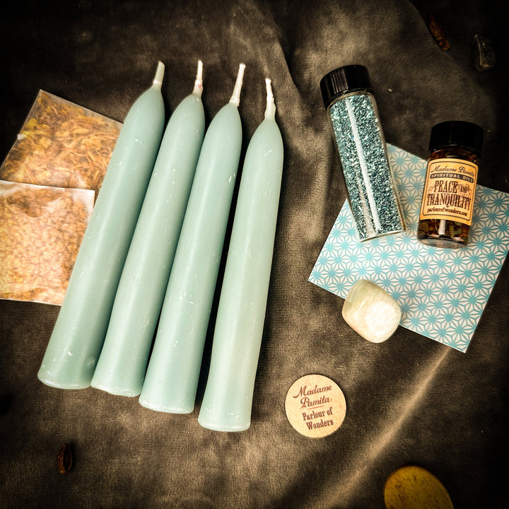Paquete de refuerzo de hechizo de tranquilidad - Añade paz a cualquier kit de hechizo de vela