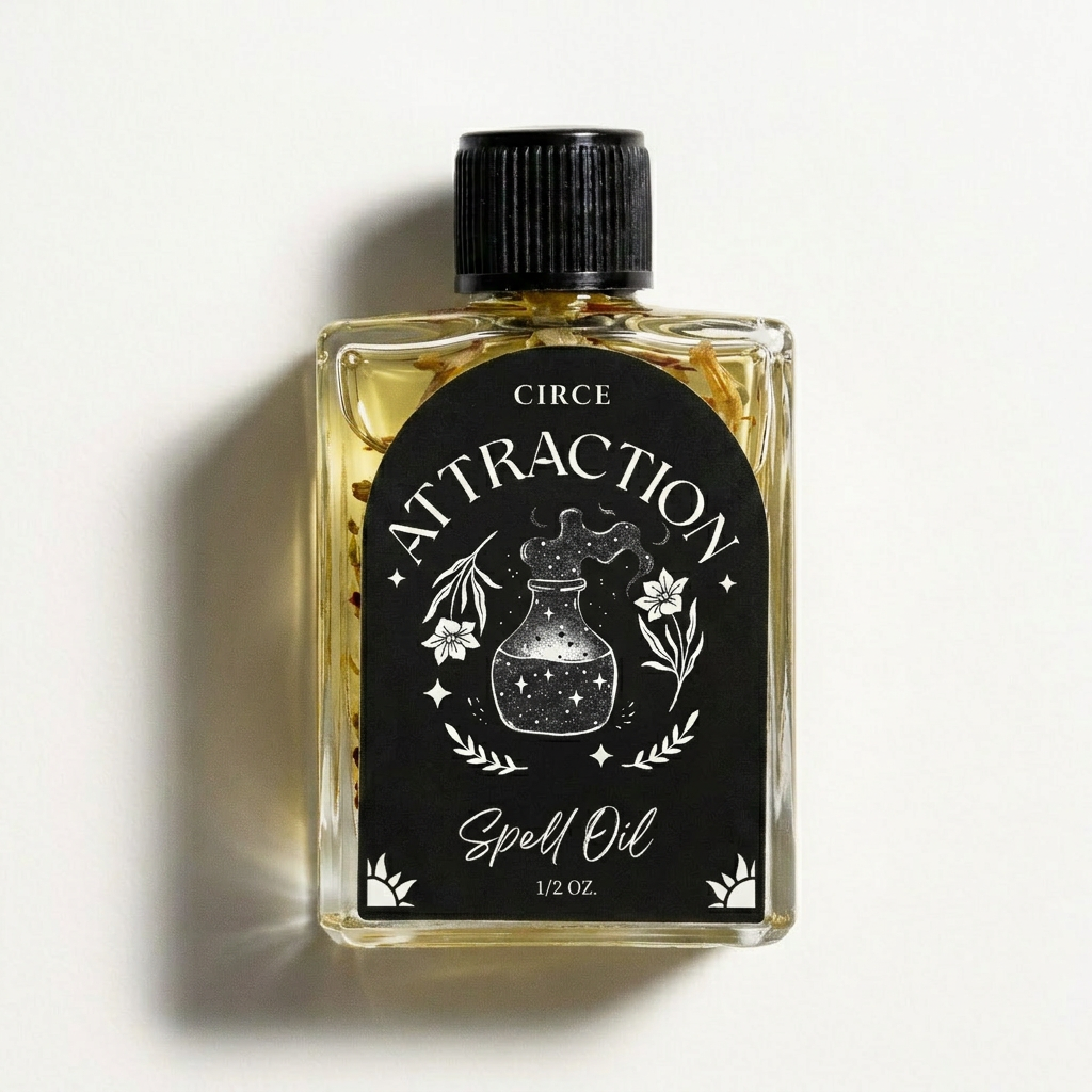 Aceite Mágico de Atracción — Aceite Ritual de Magnetismo y Romance