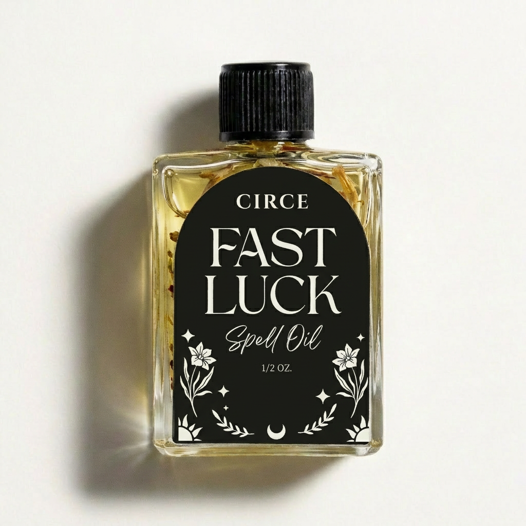Aceite ritual de la buena suerte — Fortuna y oportunidad