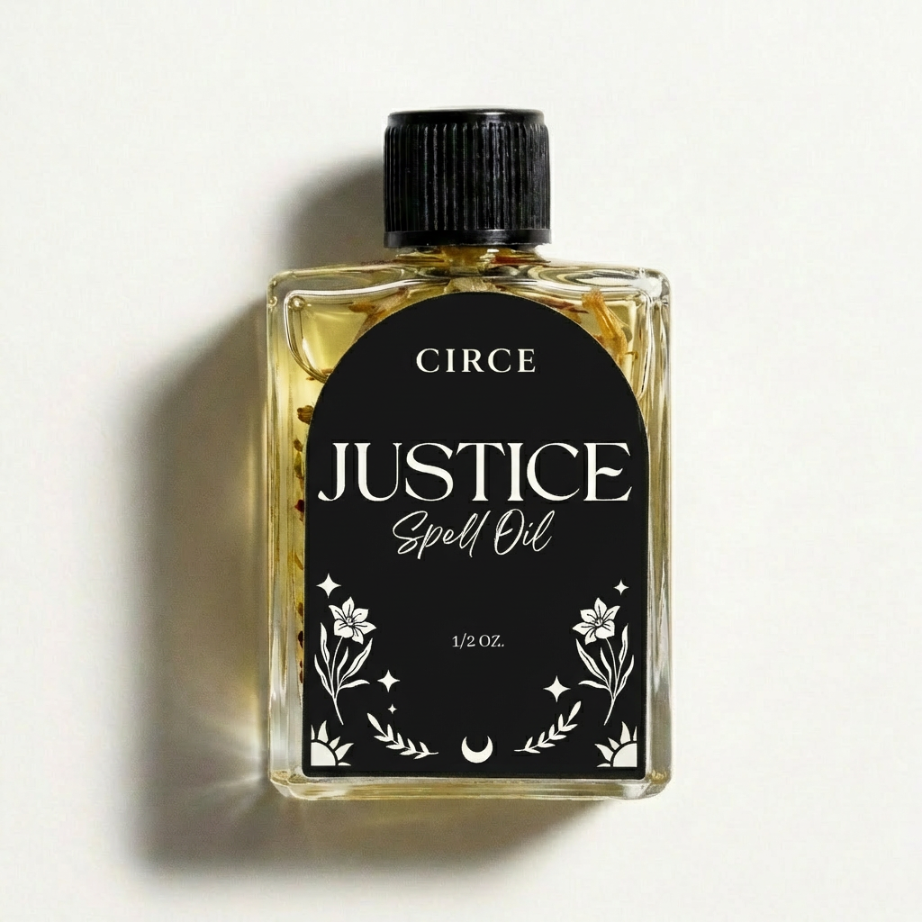 Aceite Ritual Justicia — Resultados justos y victoria legal